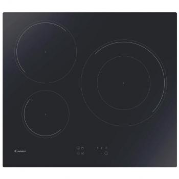 Candy CI633C/E14U Placa de Inducción, 3 Zonas de Cocción, Negro, 60cm, Potencia Total 7.2 kW