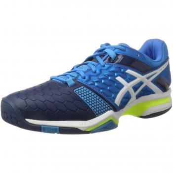 Asics gel de blast 7zapatillas de balonmano para hombre blau wei gelb talla75 us 405 ue