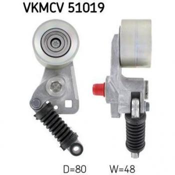 Polea tensora y polea de guía para correa de distribución SKF VKMCV 51019