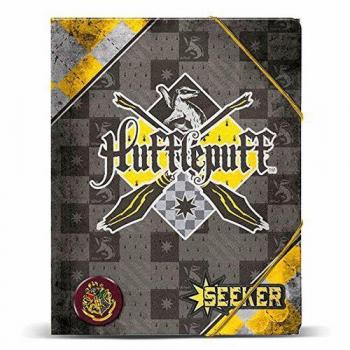 Carpeta con gomas de Harry Potter Hufflepuff 27x32cm - Original