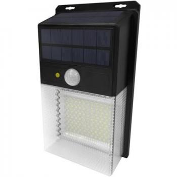 Aplique LED Solar con Sensor Vertical 15W Luz Fría