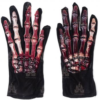 Guantes con Efecto Sangre Fluyendo
