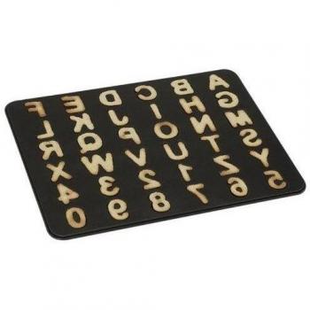 Zenker Bandeja Horno Galletas Cifras Y Letras, Acero Inoxidable, Centimeters