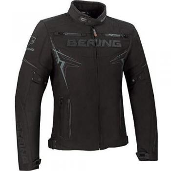 BERING Chaqueta moto WIXS Negro, Negro, 3XL