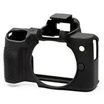 Funda de silicona Easycover negra para Canon EOS M50 / M50 II