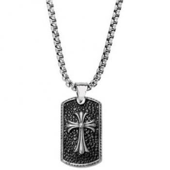 Collar Hombre Frank 1967 7FN-0008 - Joyería Exclusiva, diseño moderno y elegante, material de alta calidad, acabado en acero inoxidable, resistente al agua, ajuste personalizado, ideal para ocasiones especiales y uso diario