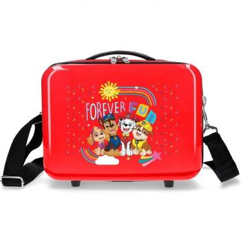 Neceser Infantil Patrulla Canina Forever Fun Adaptable 9L Rojo