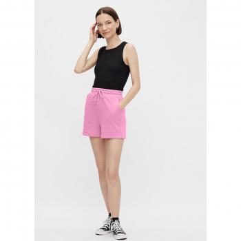 Pieces - Pantalón de mujer de chándal corto tipo jogging