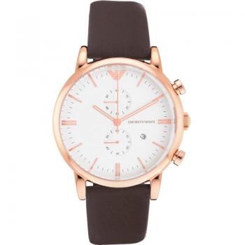 Reloj Armani Hombre Analogico Cuarzo con Correa de Cuero AR1936 (43mm)