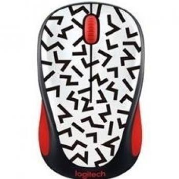 Logitech M238 Party collection Zig-zag - Ratón inalambrico, multicolor