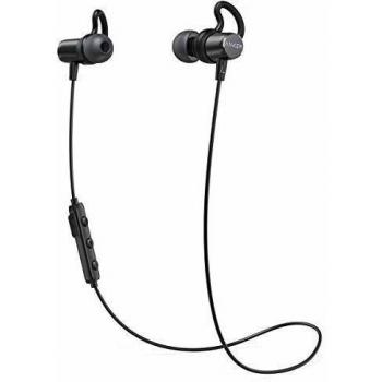 Auriculares Bluetooth, Anker SoundBuds, Auriculares inalámbricos magnéticos, 6 horas de reproducción, resistente al agua, CVC 6.0 Cancelación de ruido para correr y gimnasio, con micrófono incorporado