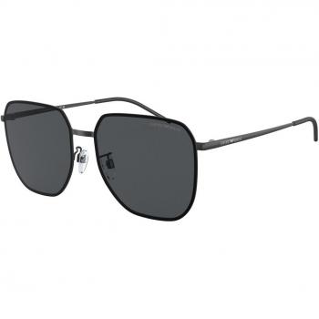 Emporio Armani EA2135D Asian Fit Men's Sunglasses Black Size 60
