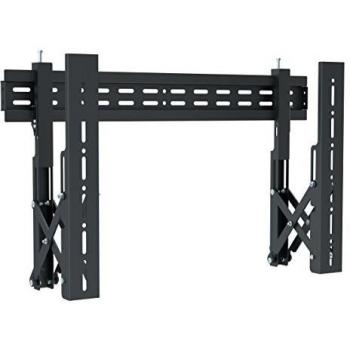 Reflecta 23175 - Soporte de Pared para Montaje de Pared de vídeo, Color Negro