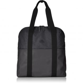 Adidas W TR ID Tote Bolso Bandolera, 25 cm, Negro/Negro/Carbon