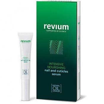 Revium - Sérum nutritivo de acción intensiva para uñas y cutículas,producto de cuidado con aceites de mirra,algodón,almendra,canola y germen de trigo,con vitaminas
