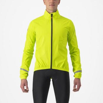 Castelli Maillot de hombre Emergency 2 Rain, chaqueta fina impermeable verde oscuro - XXL