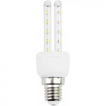 Extrastar Bombilla LED 2U 8W E27 Blanco Cálido