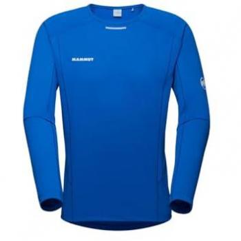 Camiseta de Manga Larga Mammut Aenergy FL Azul Cielo, Talla L, Color Azurit