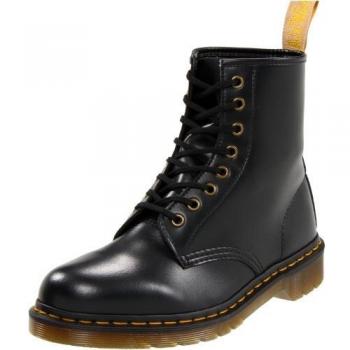 Dr Martens 1460 Vegan Felix Unisex Boot - Black Felix Rub Off - UK6.5 EU40 US8.5