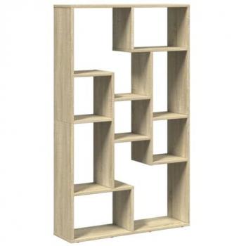 Librería Estantería de Madera de Ingeniería Roble Sonoma 72x20x120 cm