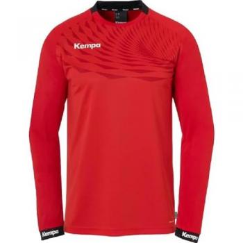Kempa Camiseta De Manga Larga Wave 26 - Sudadera Deportiva de Manga Larga para Hombre, elástica, de secado rápido, ideal para balonmano y voleibol de interior