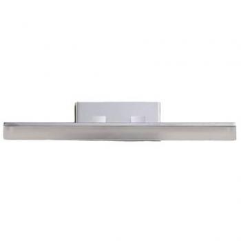 Lámpara de pared LED para baño Julie, moderna, acrílico y metal, luz cálida, 1 llama