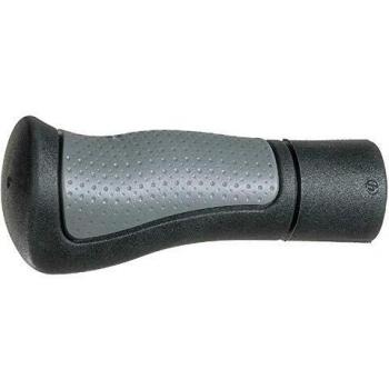 Asas de bicicleta Herrmans Ergo - 120 mm - Doble densidad - Negro