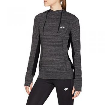 Lotto Sport V w, Indy V Sweat JS STC W Mujer, Mujer, Indy V Sweat JS STC W, Black MRB, X-Large