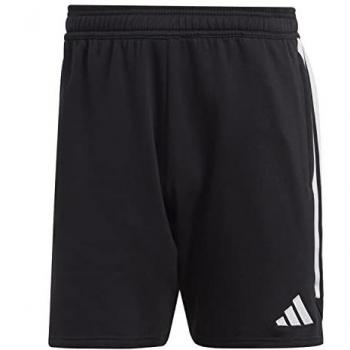 Pantalones de fútbol adidas Tiro 23 para hombre, diseño clásico, tejido ligero y transpirable, cintura elástica con cordón ajustable, bolsillos laterales con cremallera, tecnología Climalite que aleja la humedad,