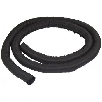 Manga Cubierta de 2m para Gestión de Cableado - Organizador Flexible de Cables - Tela Trenzada Auto-Cerrante