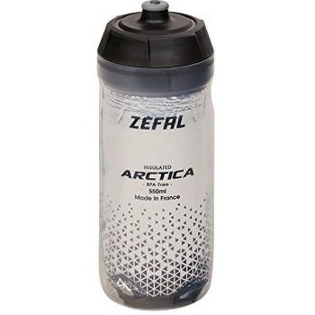ZÉFAL Arctica 55 Botella aislada, Unisex Adulto, Negro, 550 ml