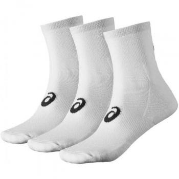 ASICS 3PPK Quarter Calcetines, Blanco, X-Large para Mujer