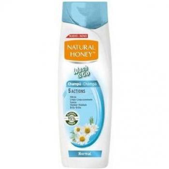 Natural Honey Wash & Go Champú para Cabello Normal 400ml
