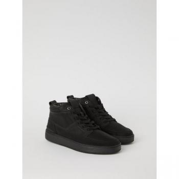Björn Borg Men's Mid Sneaker PU T1055 Black, Size 41