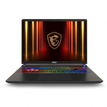 Portátil Gaming MSI Vector 16 HX AI A2XWHG, 16 QHD+, Intel Core Ultra 7 255HX, 32GB RAM, 1TB SSD, GeForce RTX 5070 Ti, Sin Sistema