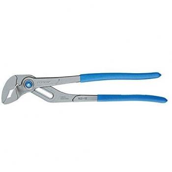 Alicates de bomba de agua Gedore 142 12 tl, punta curva, mordaza de 43mm, longitud total 200 mm