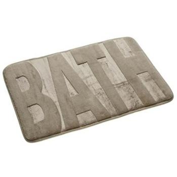 Alfombra de baño Versa Bath Beige Algodón (40 x 60 cm)