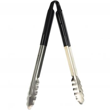 Pinza de Servicio Negra de Acero Inoxidable 300 mm - Vogue