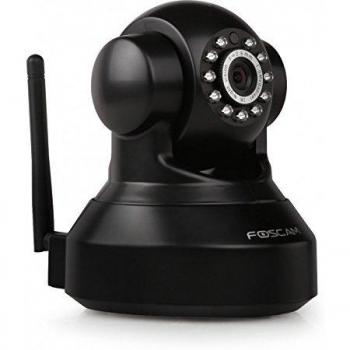 Foscam FI9816P Cámara IP vigilancia, 1MP,WIFI, seguridad, slot MicroSD, negro
