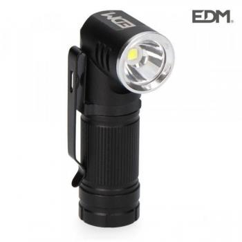 Linterna LED Mini Recargable Plegable con Cabezal Giratorio 8W 450 Lúmenes