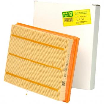 Original MANN-FILTER Filtro de aire C 2151 – Para automóviles