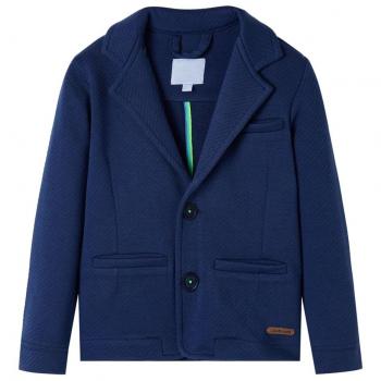 Chaqueta de traje infantil azul oscuro 104
