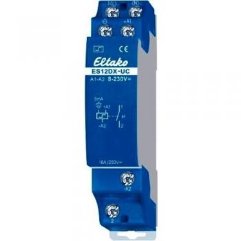Eltako ES12DX-UC - Electronic Impulse Switch, 1 NO Contact, 250 V/16 A, 230 V AC/DC, DIN Rail Mounting, 2000 W