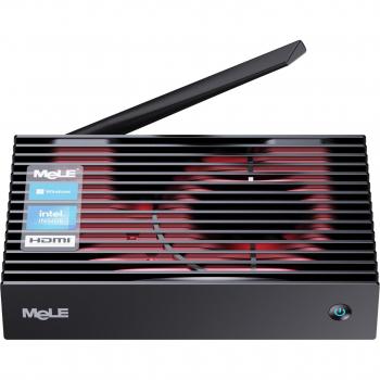 MeLE Fanless Mini PC Industrial Computer - Celeron J4125 Quad Core, 8GB RAM, 128GB Storage, HDMI 4K, VGA, WiFi