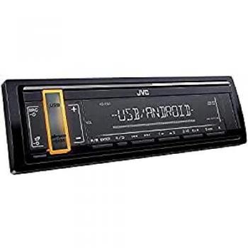 JVC KD-X161 Radio Digital para Coche, Color Negro