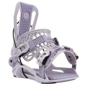 Fijaciones de Snowboard Nidecker Flow Fenix Lavanda 2025 Unisex