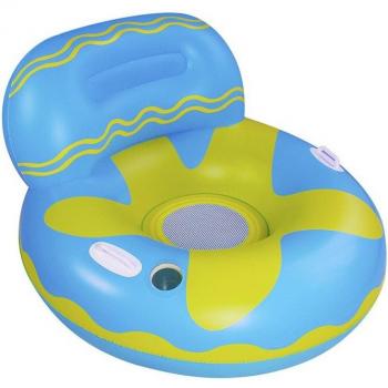 Sillón hinchable DAM con asas, porta bebidas y reposacabezas 105 cm