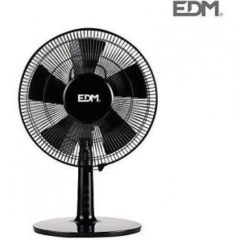 EDM 33502 Ventilador Sobremesa 40W, Negro, 30 cm