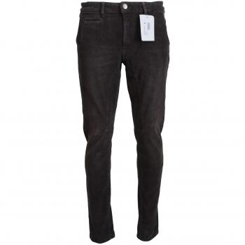 Acht Brown Cotton Straight Fit Casual Pants - IT48 | M