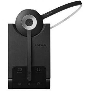 Jabra Pro 935 MS Auricular alámbrico Bluetooth monoaural con cancelación de ruido - Certificado para Skype for Busess - Para Softphones y dispositivos móviles - Enchufe UE